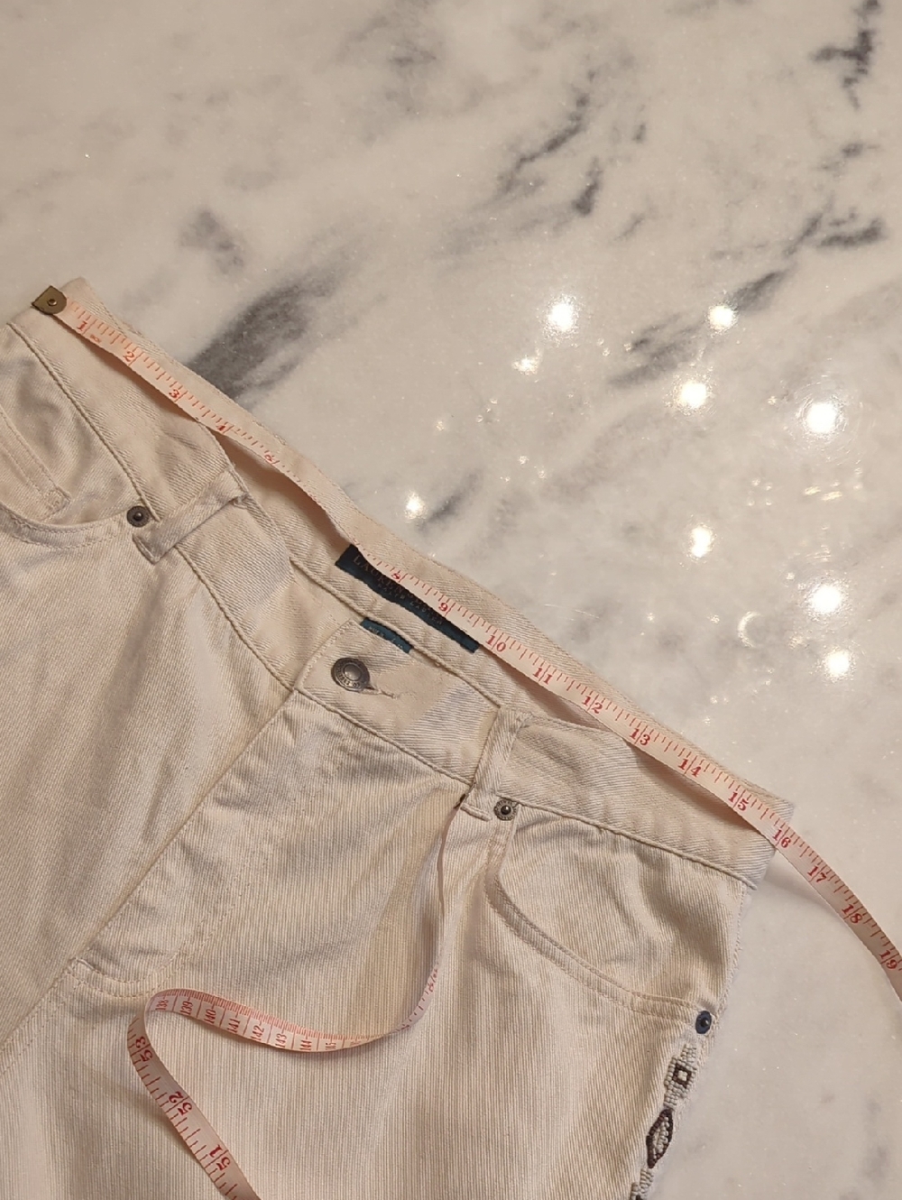 Lauren Jeans Co Ralph Lauren- Women’s Denim With Beaded Design Size 10 - Picture 9 of 16